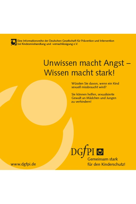Informationen über sexuellen Missbrauch Informationen über sexuellen Missbrauch